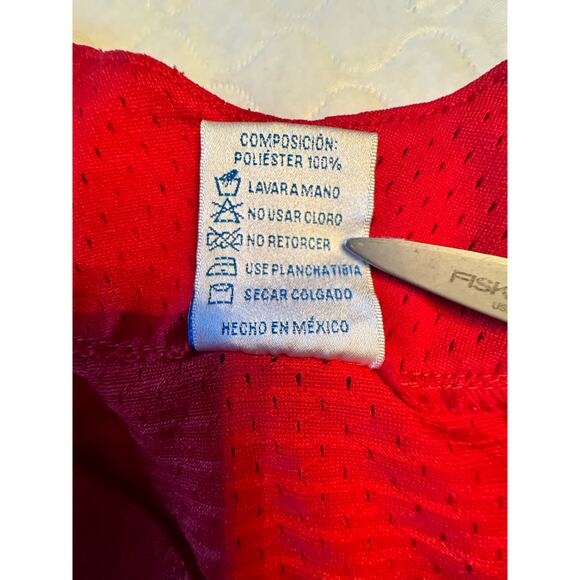 Piratas Jersey Men's 40 Beisport Brand Made in Mexico Red 10 on Back - Picture 8 of 9